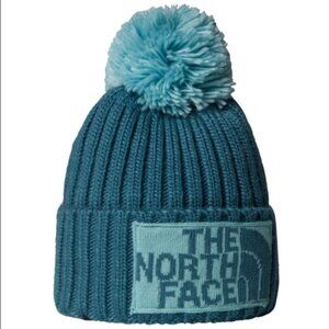 The North Face Heritage Ski Tuke Beanie  NWT Midnight Blue -Unisex -Double Knit